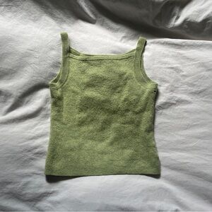 Crussavina Italian Merino Wool Tank Top